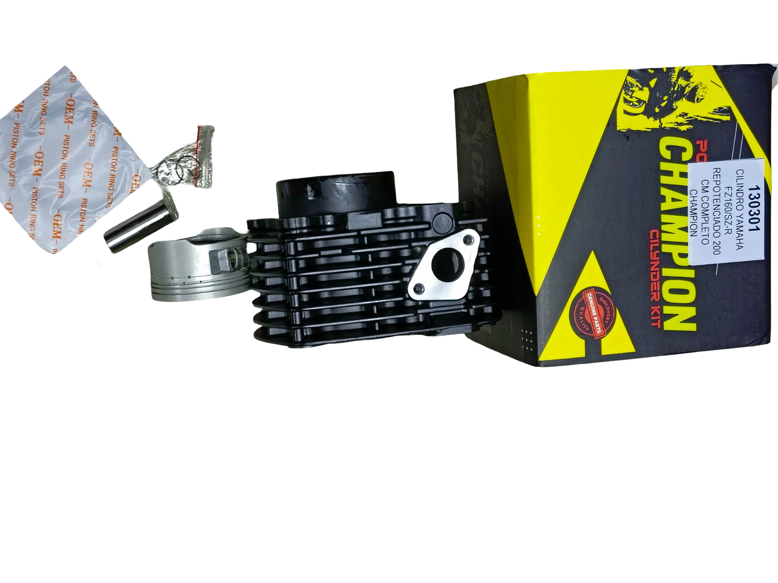 130301 - CILINDRO YAMAHA COMPLETO CHAMPION GENERICO - Imagen 3