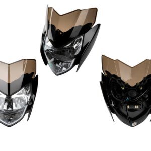 827365 - FAROLA BAJAJ COMPLETA NEGRA GX MOTOR GENERICO